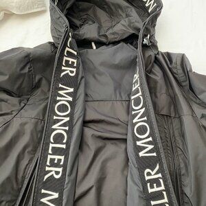 Moncler Massereau Logo Embroidered Hooded Jacket - Size 2